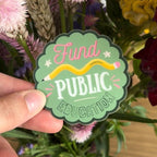 Fund Public Education Sticker