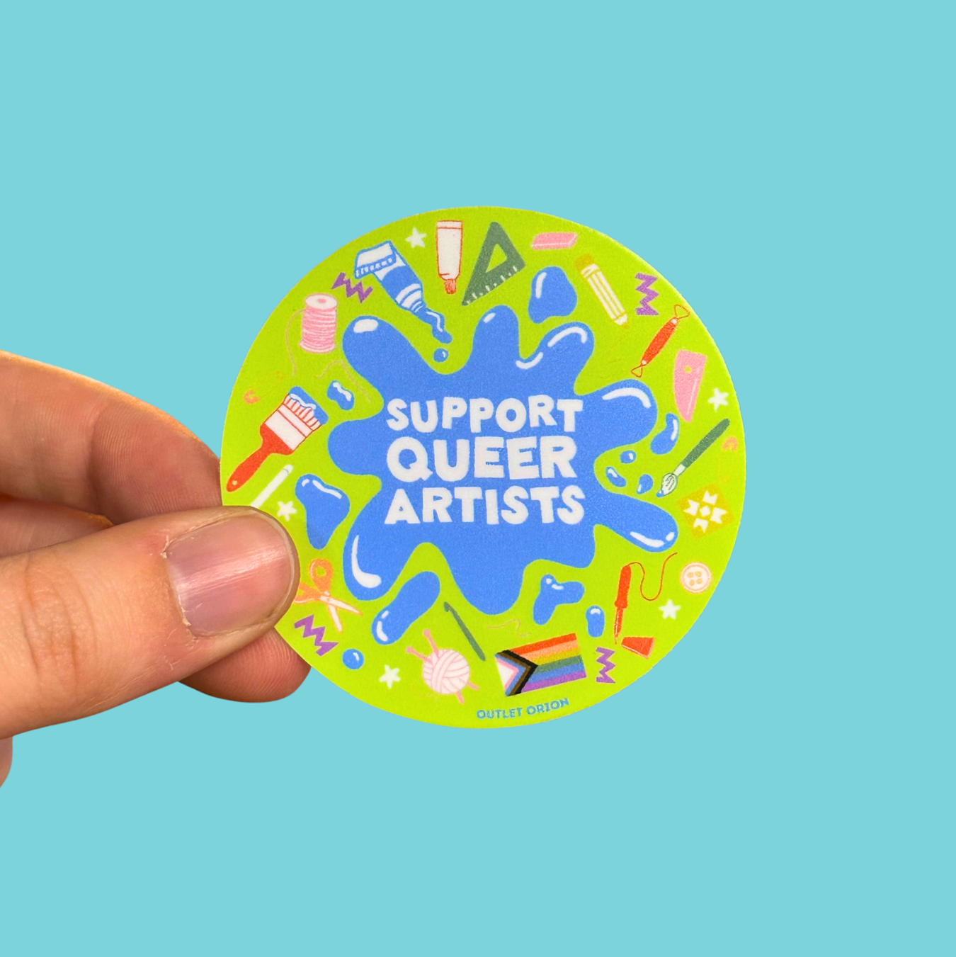 Support Queer Artists Sticker