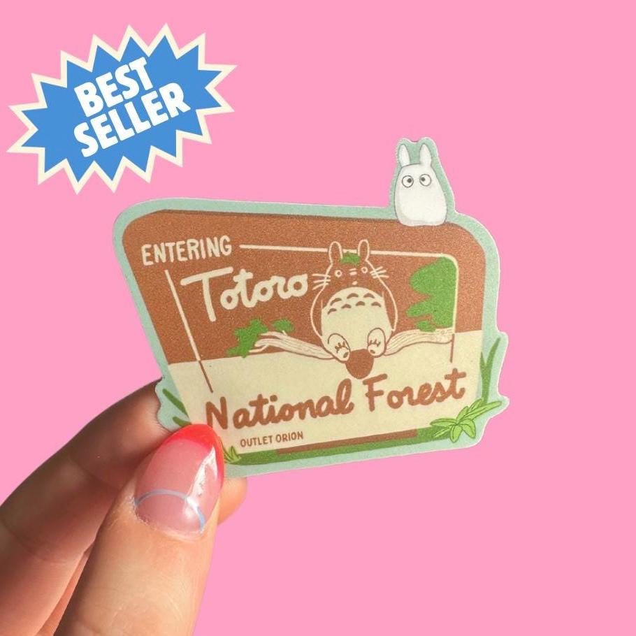 Totoro National Forest Sticker