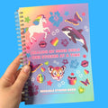 Y2K-Inspired Reusable Sticker Saving Book