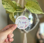 Groovy Gay Disco Ball Sticker