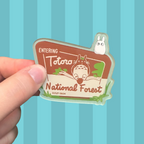 Totoro National Forest Acrylic Magnet