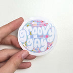 Groovy Gay Disco Ball Sticker