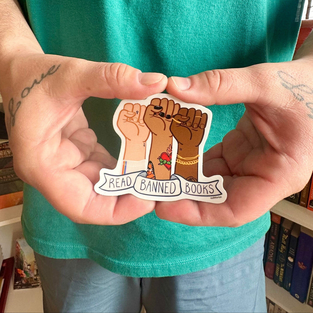 Read Banned Books Sticker
