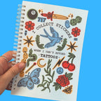 Tattoo Lovers Reusable Sticker Saving Book