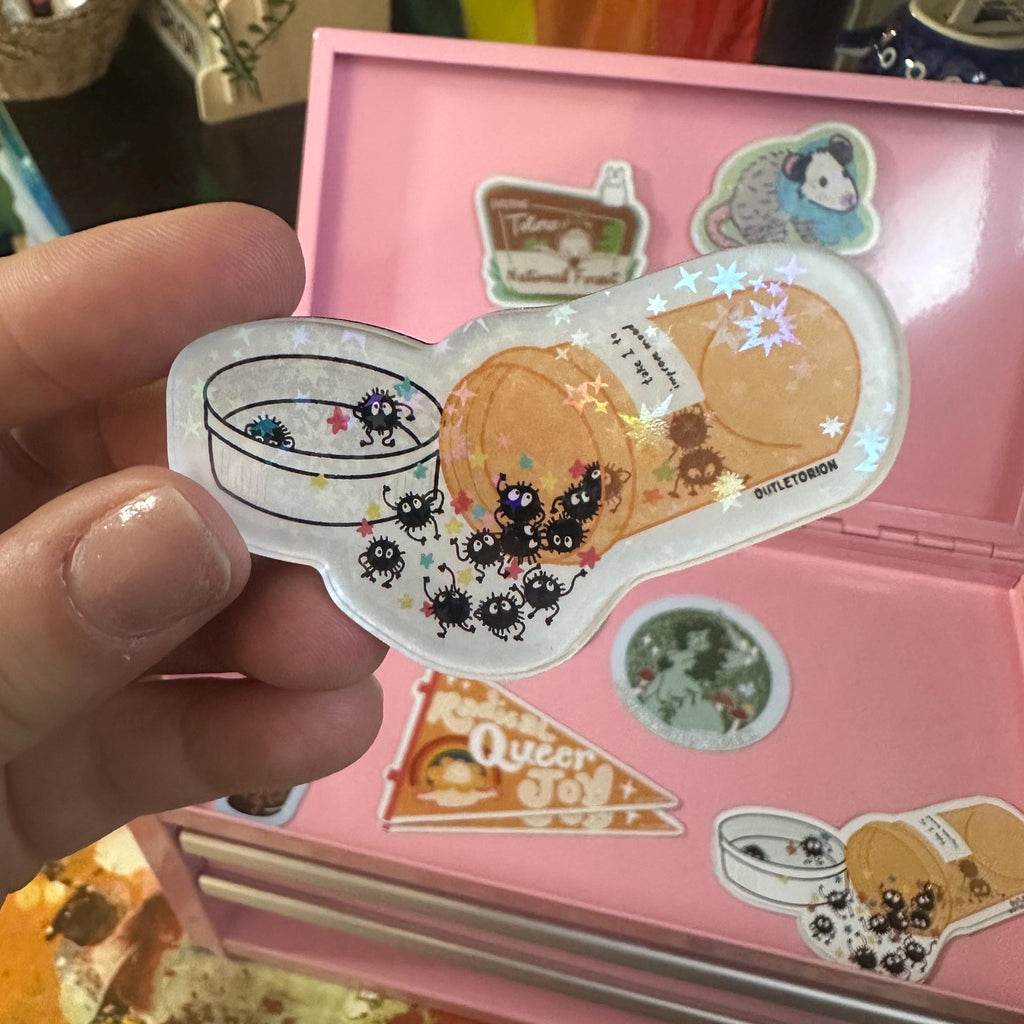 Soot Sprites & Serotonin Acrylic Magnet