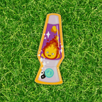Calcifer in Lava Lamp Sticker
