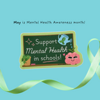 Support Mental Health in Schools Sticker