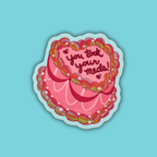 You Took Your Meds! Cake Sticker