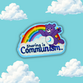 Sharing is Communism Glitter Holographic Sticker