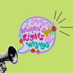 Support Women's Rights & Wrongs Sticker