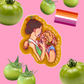 Gayer Than Fried Green Tomatoes Sticker