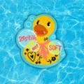 Sensitive Not Soft Rubber Duck Sticker