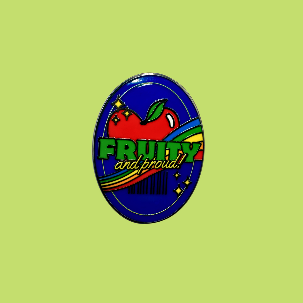 Fruity & Proud Enamel Pin
