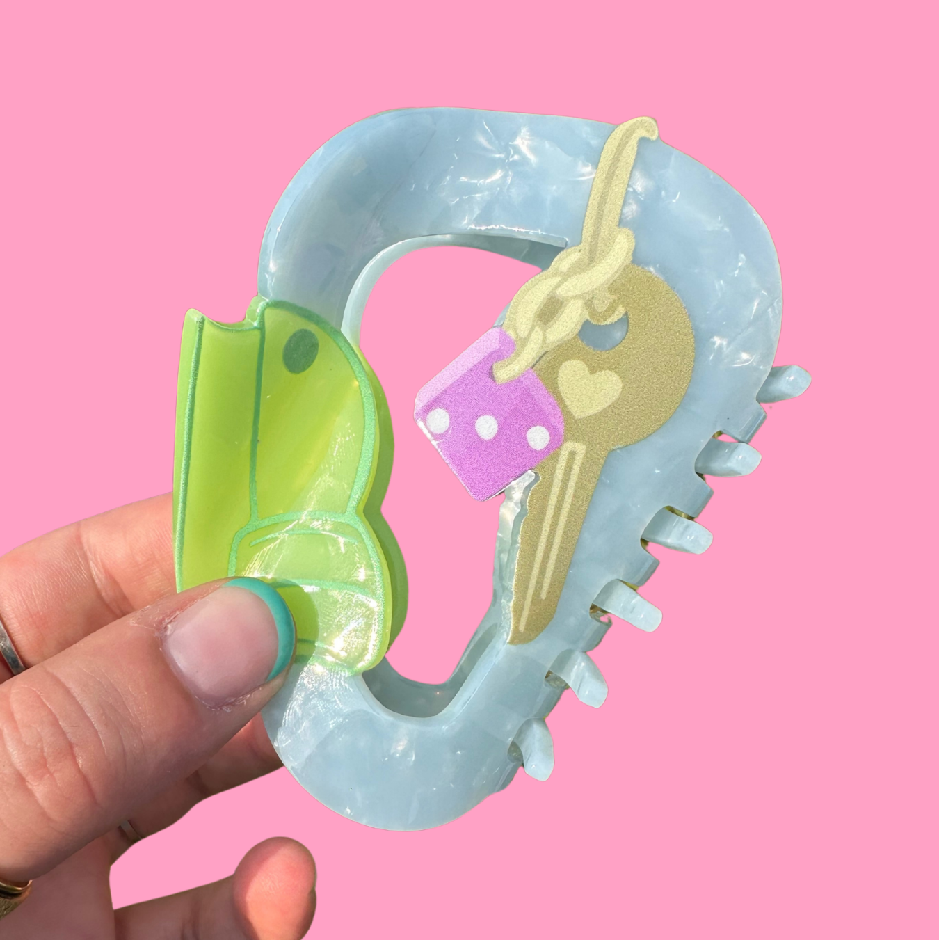 Carabiner Hair Claw Clip