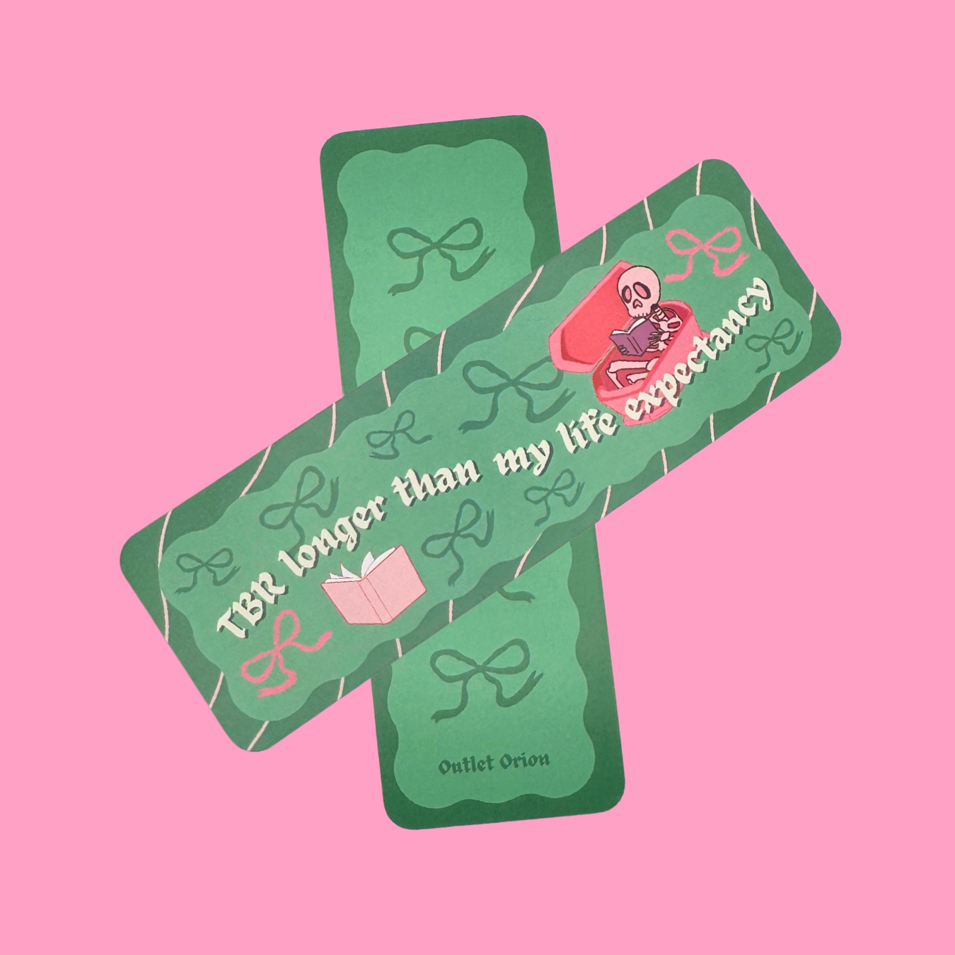 TBR Longer Than My Life Expectancy Bookmark