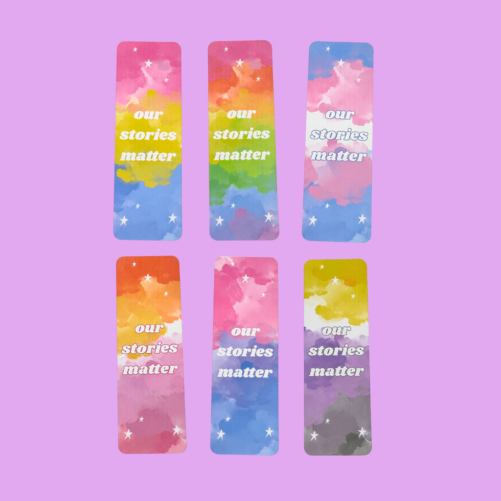 LGBTQ+ Pride Flags Bookmark