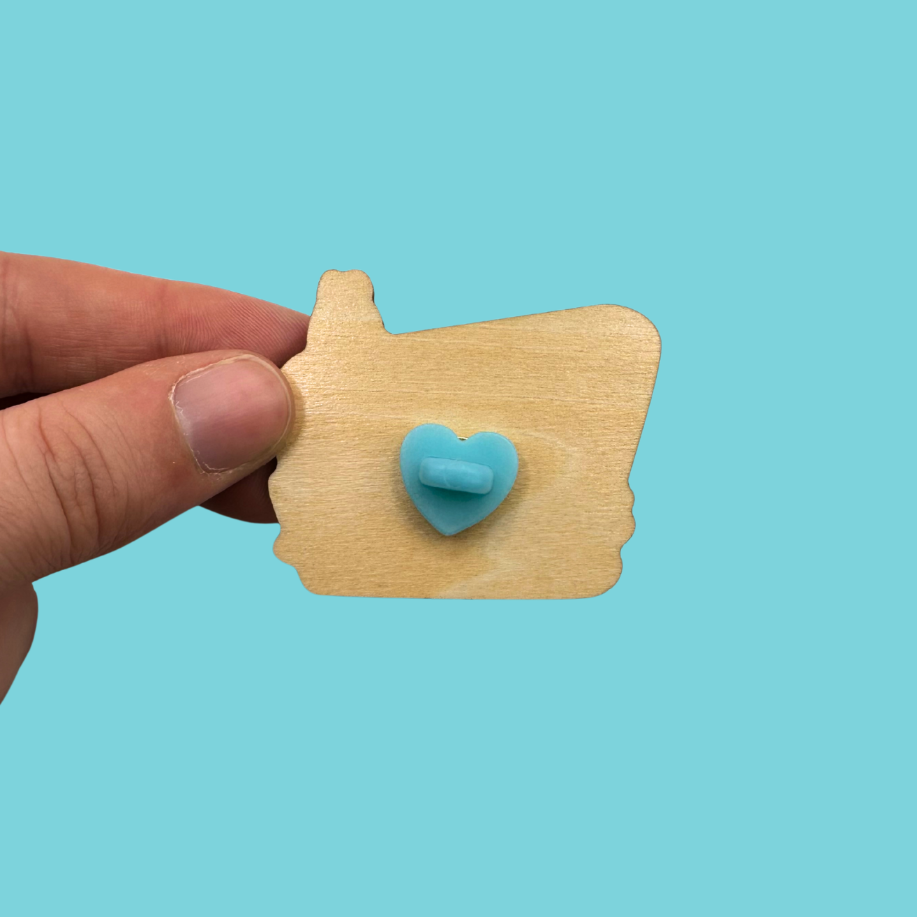 Totoro National Forest Wooden Pin