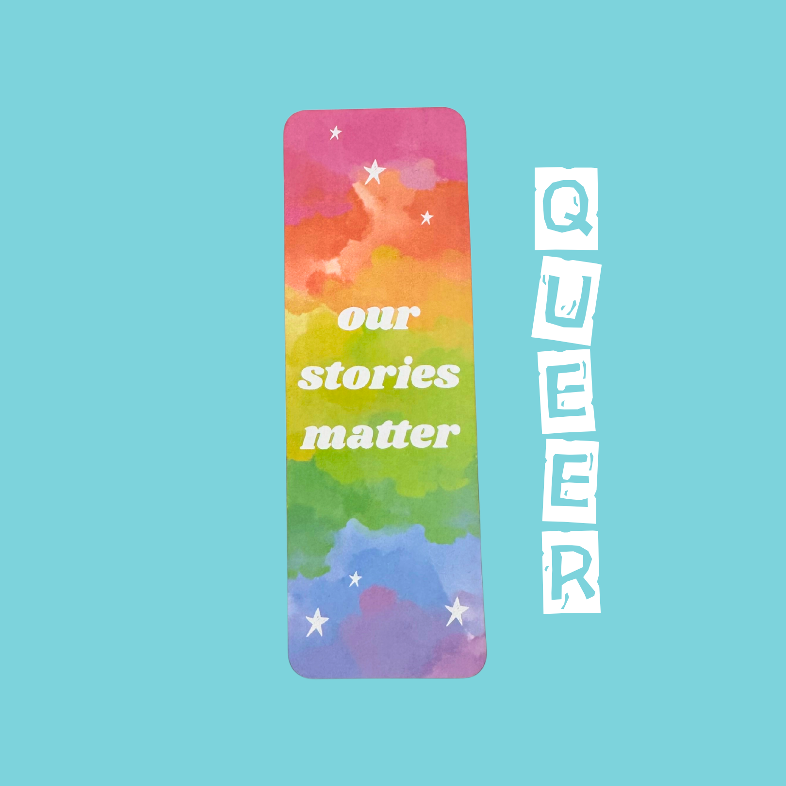 LGBTQ+ Pride Flags Bookmark