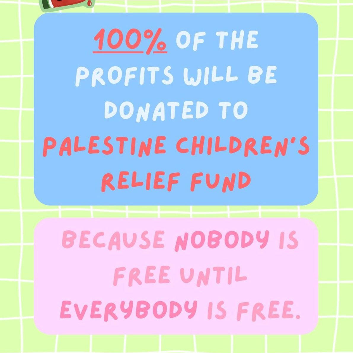 Free Palestine Dove Sticker *Sales Donated*