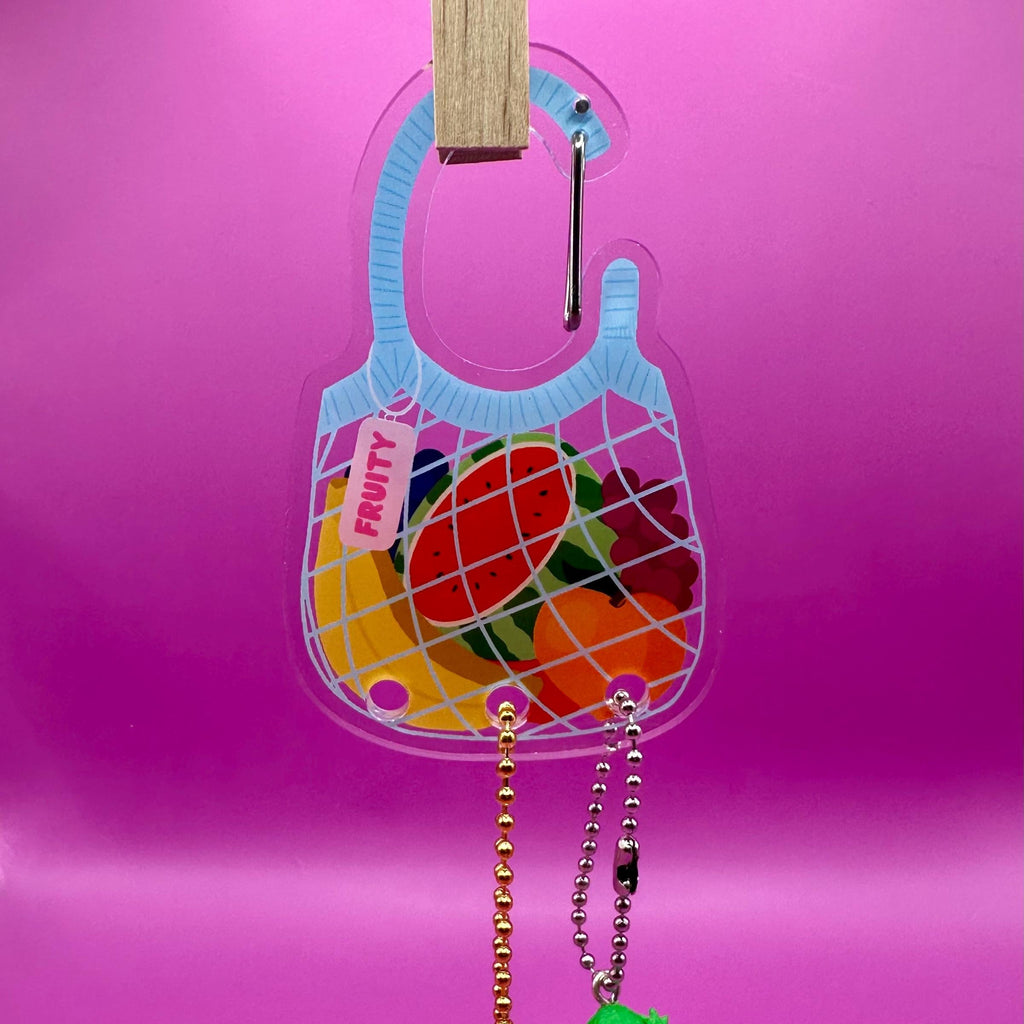 Fruity Farmer’s Market Bag Carabiner